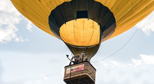 voyages en montgolfière