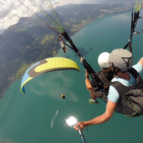 Bon cadeau parapente Chamonix