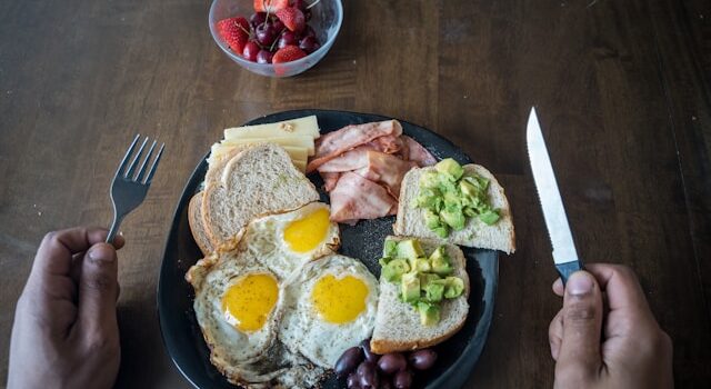 petit déjeuner équilibré