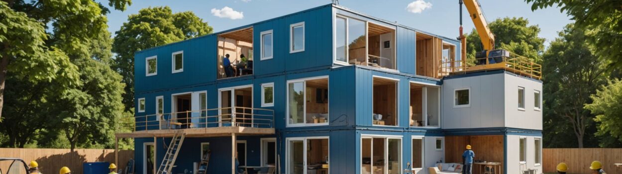 Habitat modulable : révolutionner la construction rapide