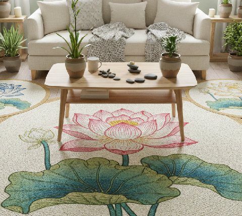 Tapis Lotus