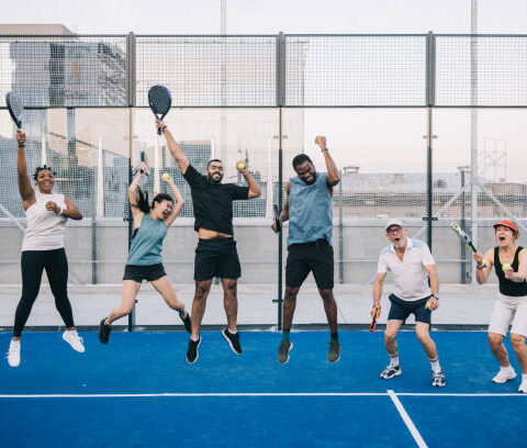 Installation terrain de pickleball